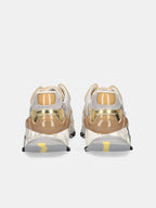 134-10 LEATHER TAUPE GOLD