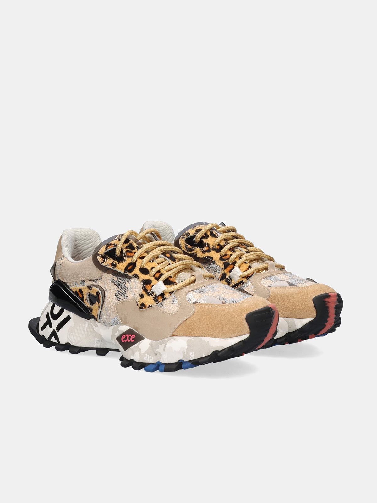 134-10 LEOPARD TAUPE