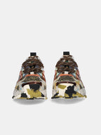 134-29PS LEATHER BLACK ORANGE