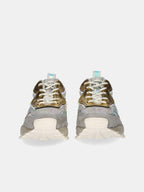 928-15 LEATHER SILVER GREY