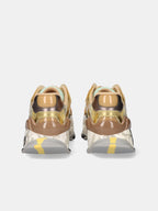 134-10 LEATHER GREY GOLD