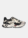 134-10 LEATHER BLACK WHT