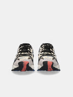 134-10 LEATHER BLACK WHT