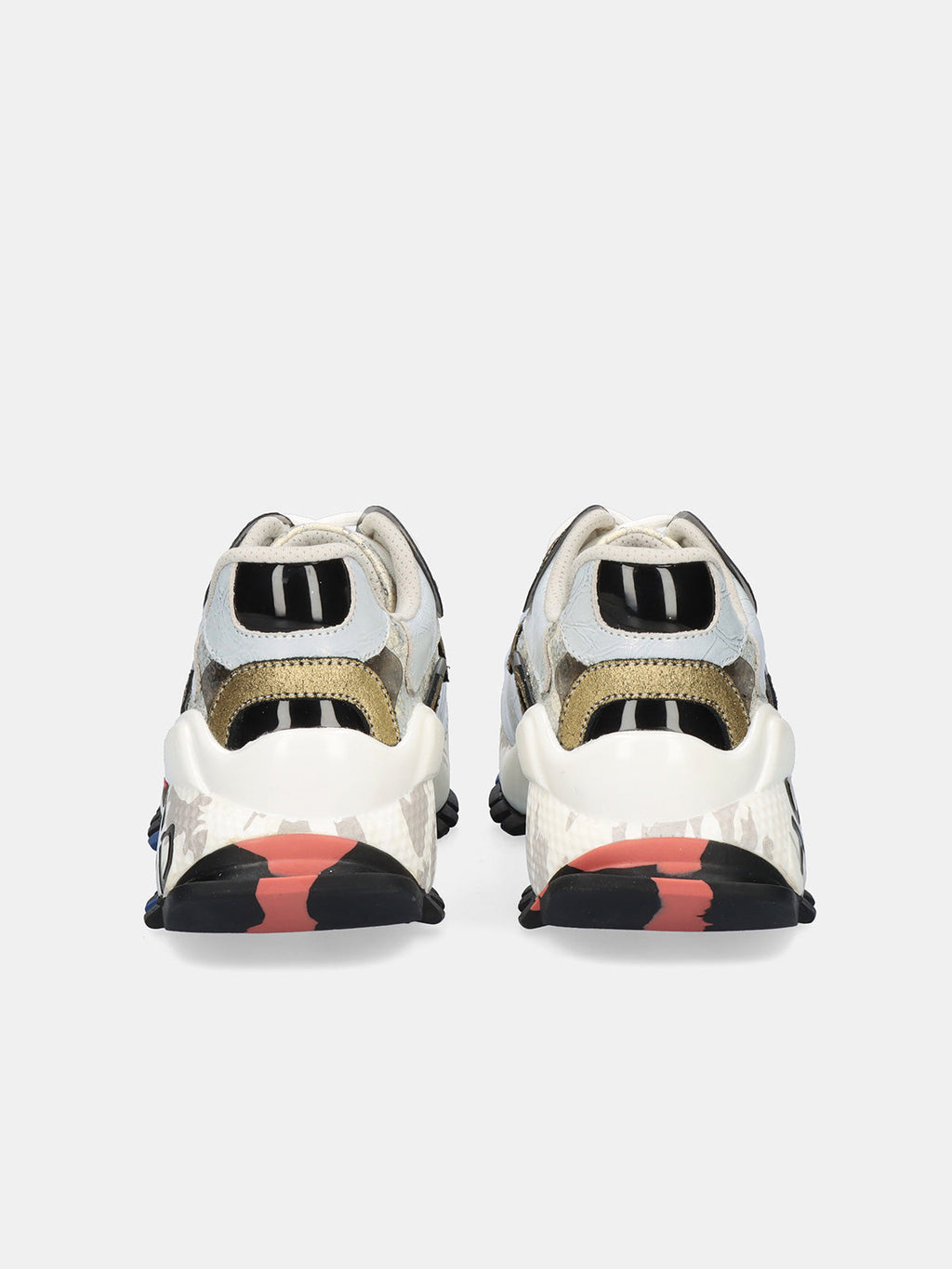 134-10 LEATHER GREY SLVR