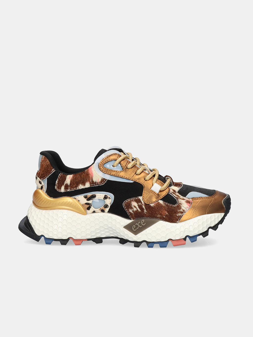 3020-10 LEATHER BRONZE BLACK