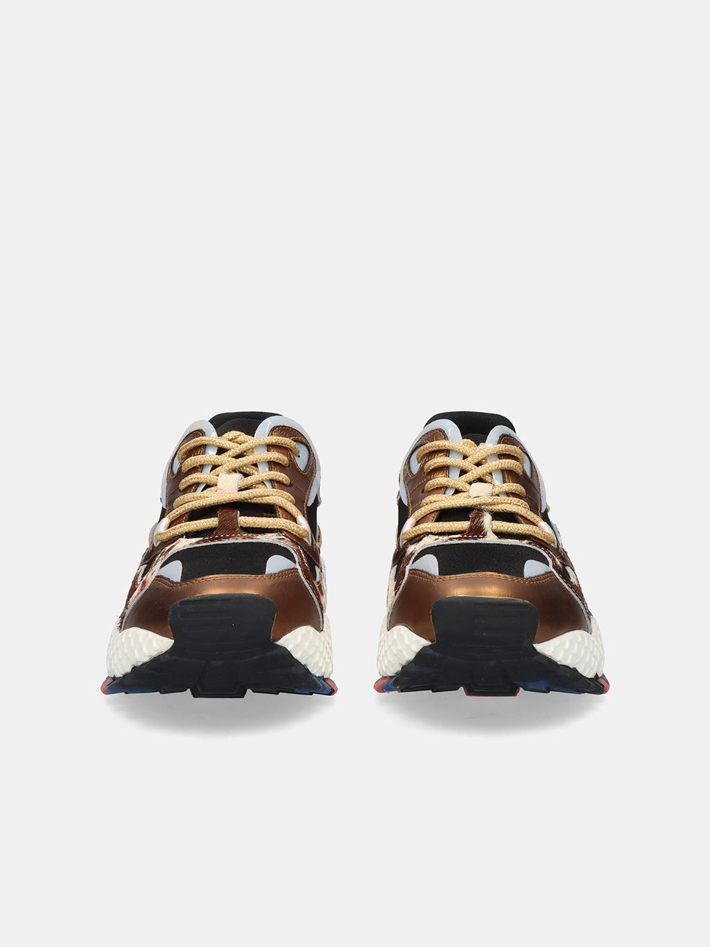 3020-10 LEATHER BRONZE BLACK