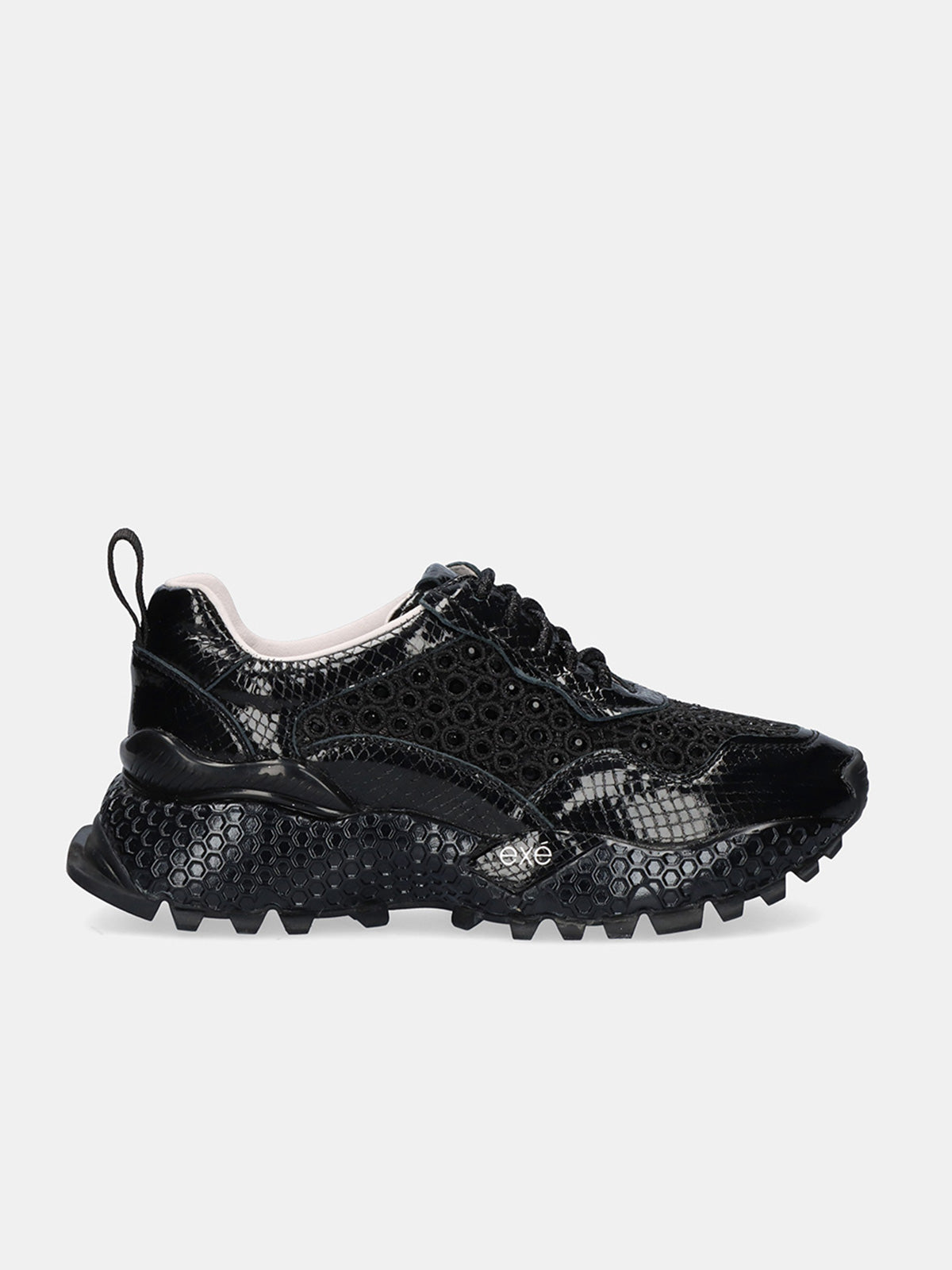 3020-1 LEATHER BLACK