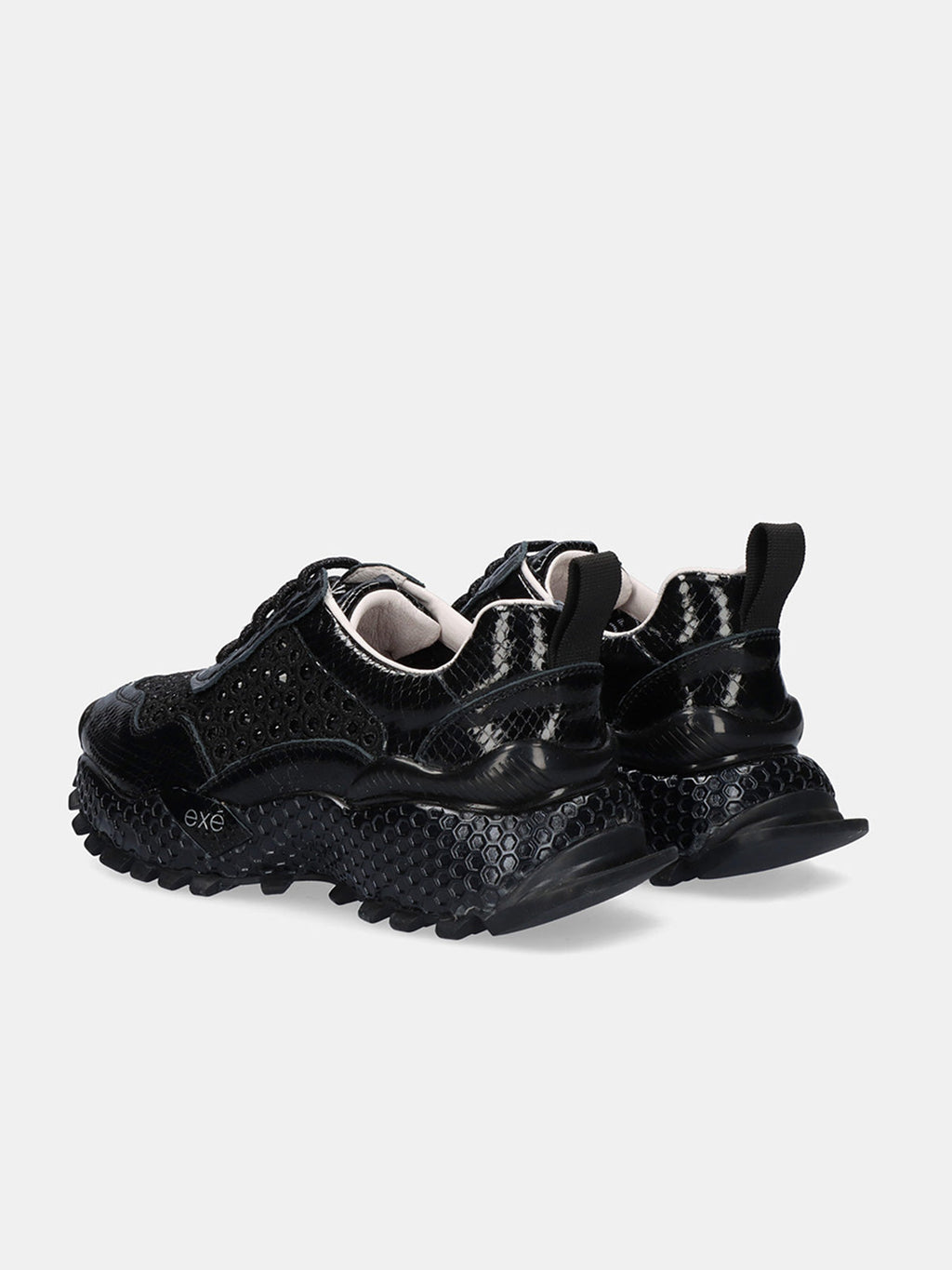 3020-1 LEATHER BLACK