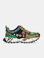 SY24-6 LEATHER GREEN BLACK