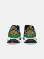SY24-6 LEATHER GREEN BLACK