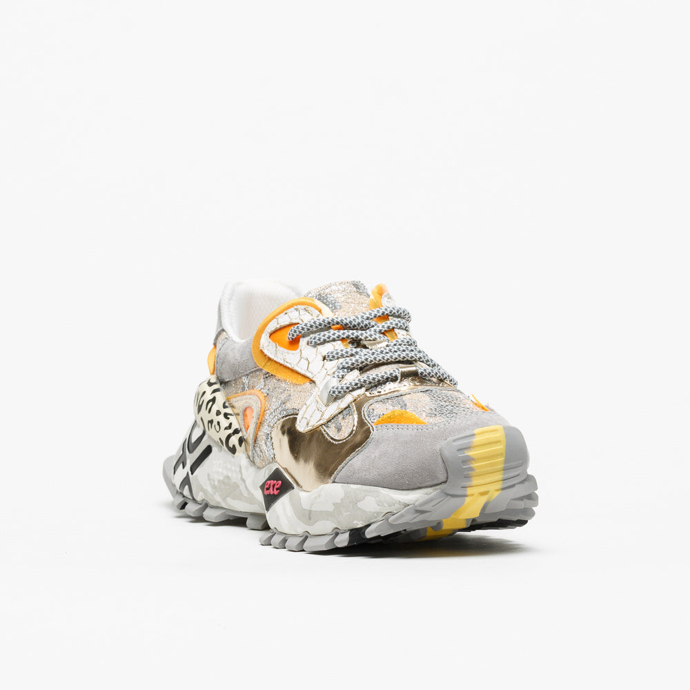 SAPATILHA EXE 134-10 GOLD/GREY