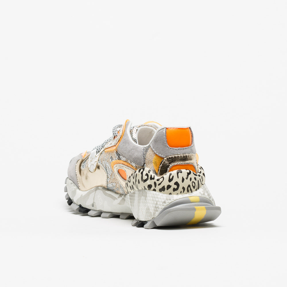 SAPATILHA EXE 134-10 GOLD/GREY