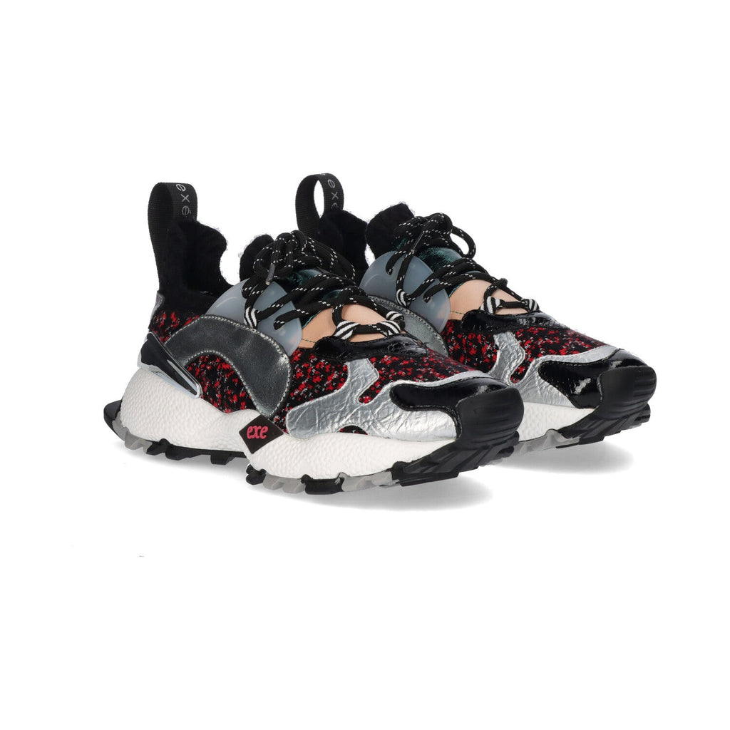 SAPATILHAS EXE 928-16 PRATEADO/PRETO