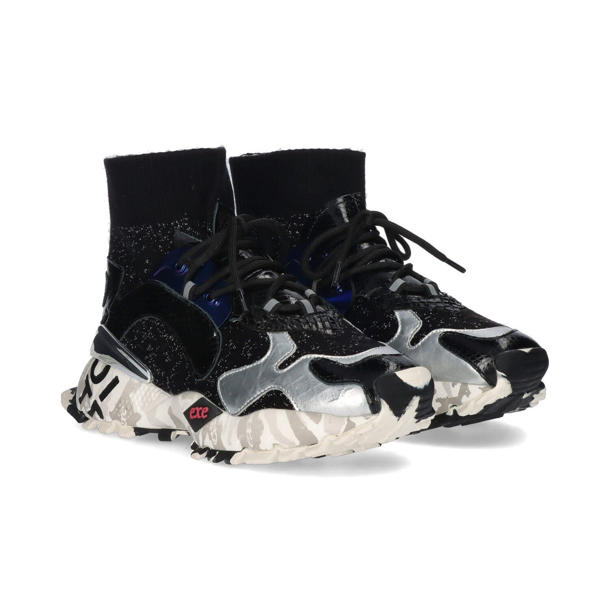 SAPATILHAS 134-108 BLACK/SILVER