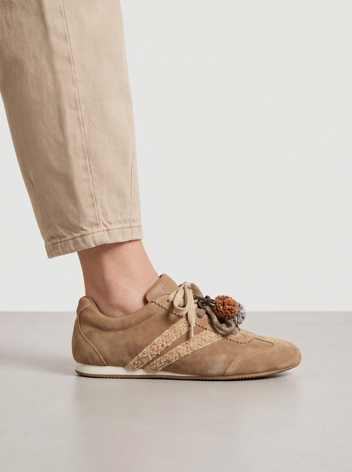 SAPATILHAS ABF-97 24049-51 LIGHT BEIGE