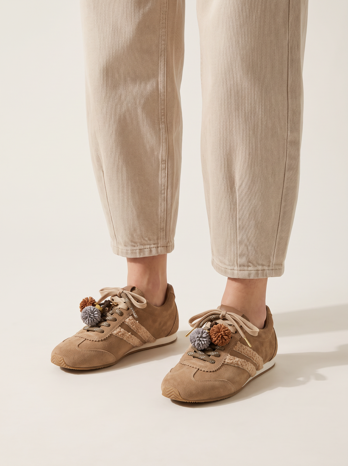 SAPATILHAS ABF-97 24049-51 LIGHT BEIGE